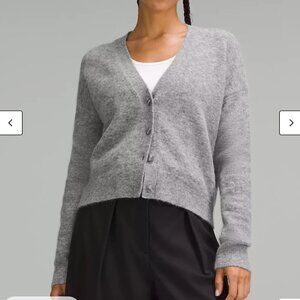 Women's Alpaca Wool-Blend Cardigan Sweater